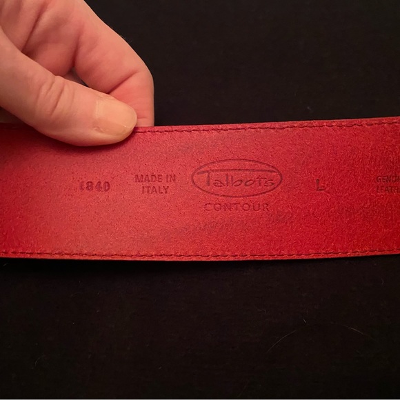Talbots Red Belt Harness Buckle 38-40" - Picture 5 of 7